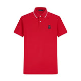 Camiseta 22362# Tipo Polo Roja Para Hombre