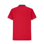 Camiseta 22465# Tipo Polo Roja Para Hombre