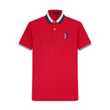 Camiseta 22465# Tipo Polo Roja Para Hombre