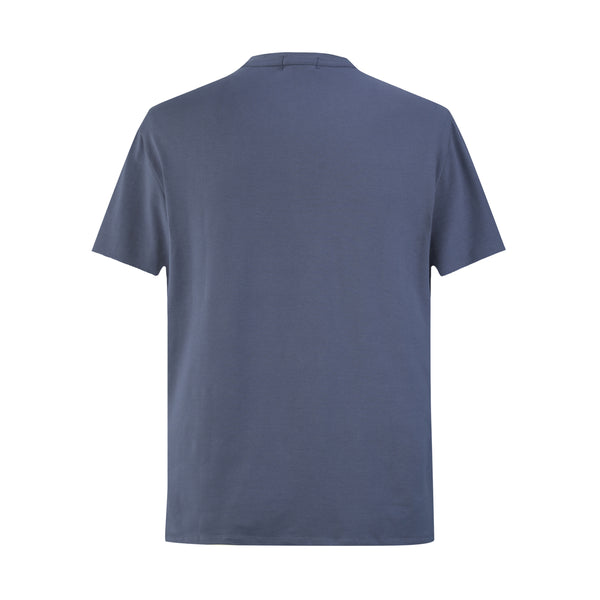 Camiseta 368002 Estampada Azul Para Hombre