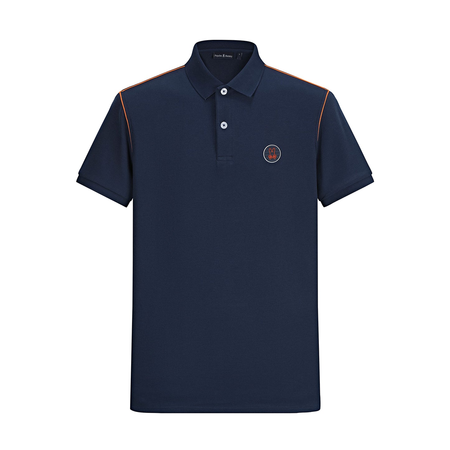 Camiseta 22364# Tipo Polo Azul Oscuro Para Hombre