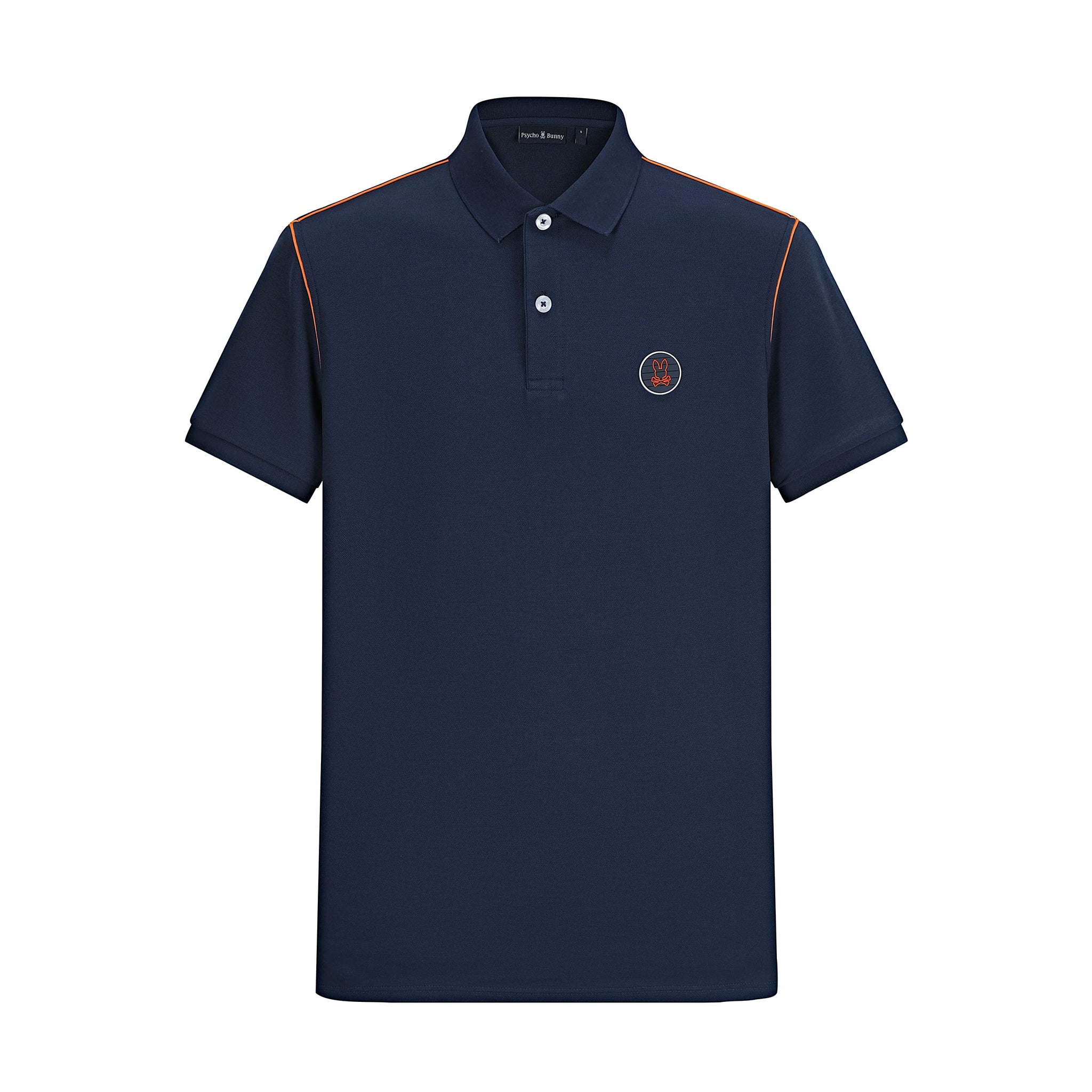 Camiseta 22364# Tipo Polo Azul Oscuro Para Hombre