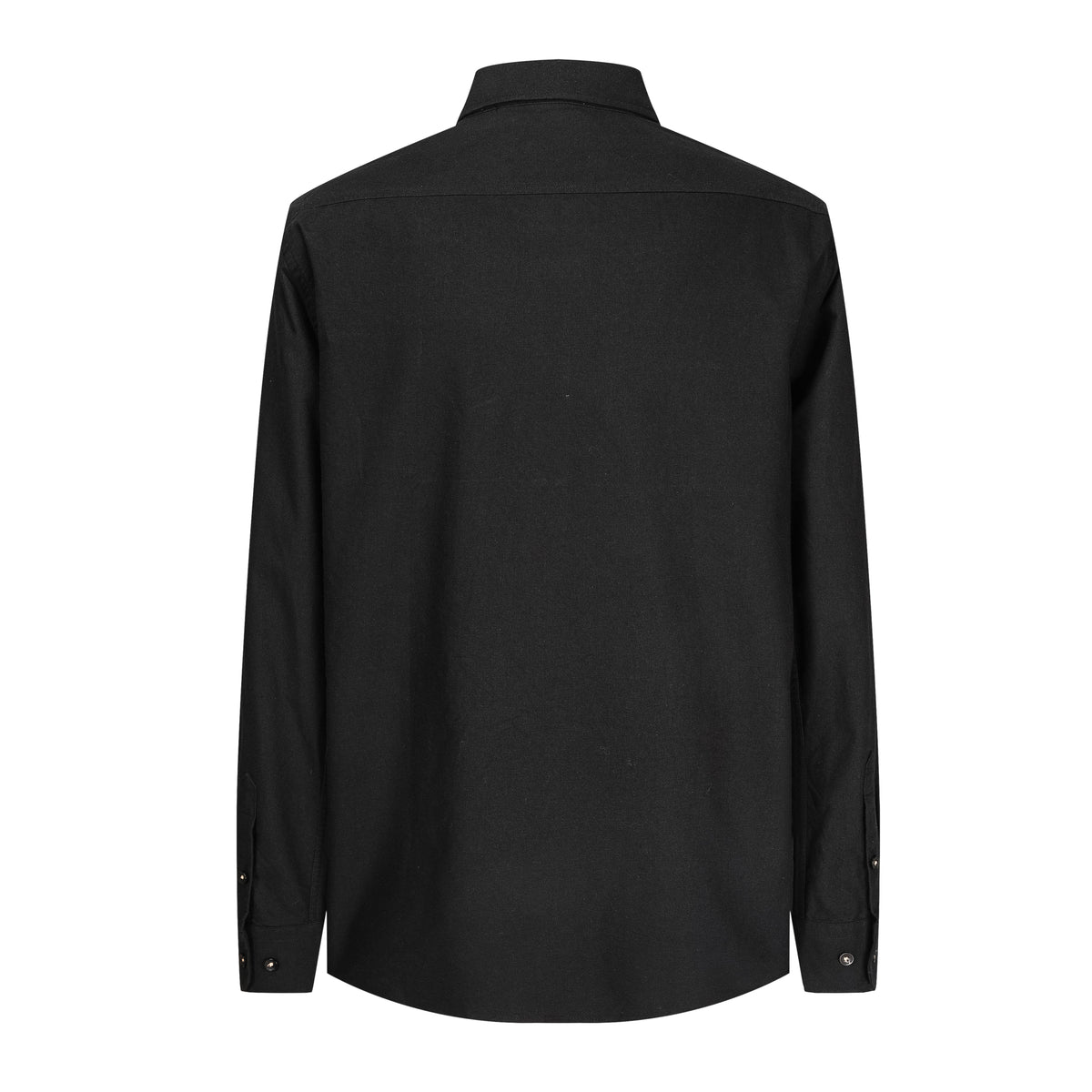 Camisa 50004 Negra Manga Larga para Hombre