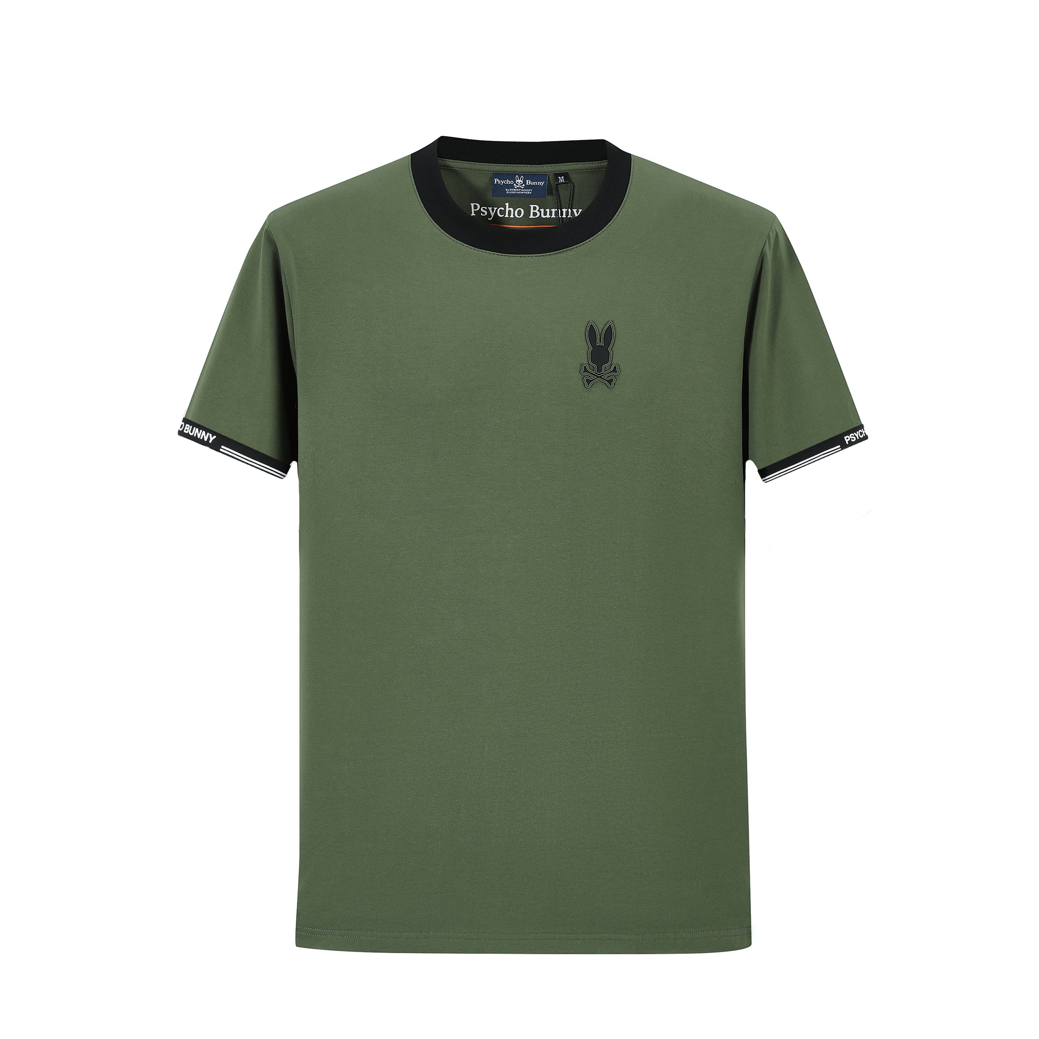 Camiseta 66632 Básica Verde Oscuro Para Hombre