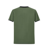 Camiseta 66632 Básica Verde Oscuro Para Hombre