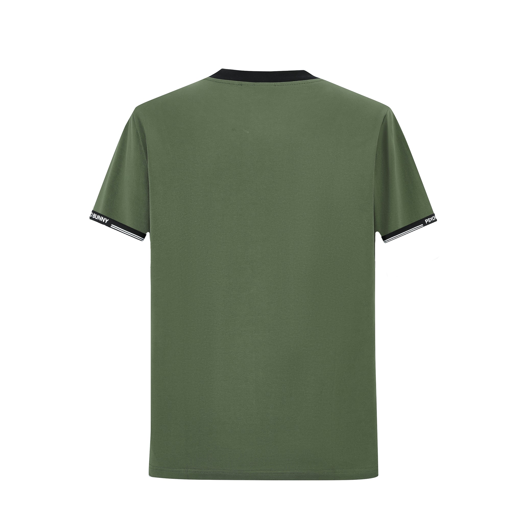 Camiseta 66632 Básica Verde Oscuro Para Hombre