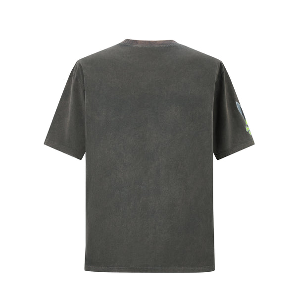 Camiseta 834003 Oversize Pickling Gris Para Hombre