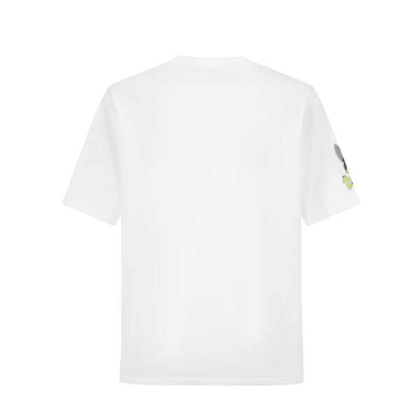 Camiseta 834003 Oversize Blanca Para Hombre
