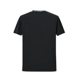 Camiseta 66623 Básica Negra Para Hombre