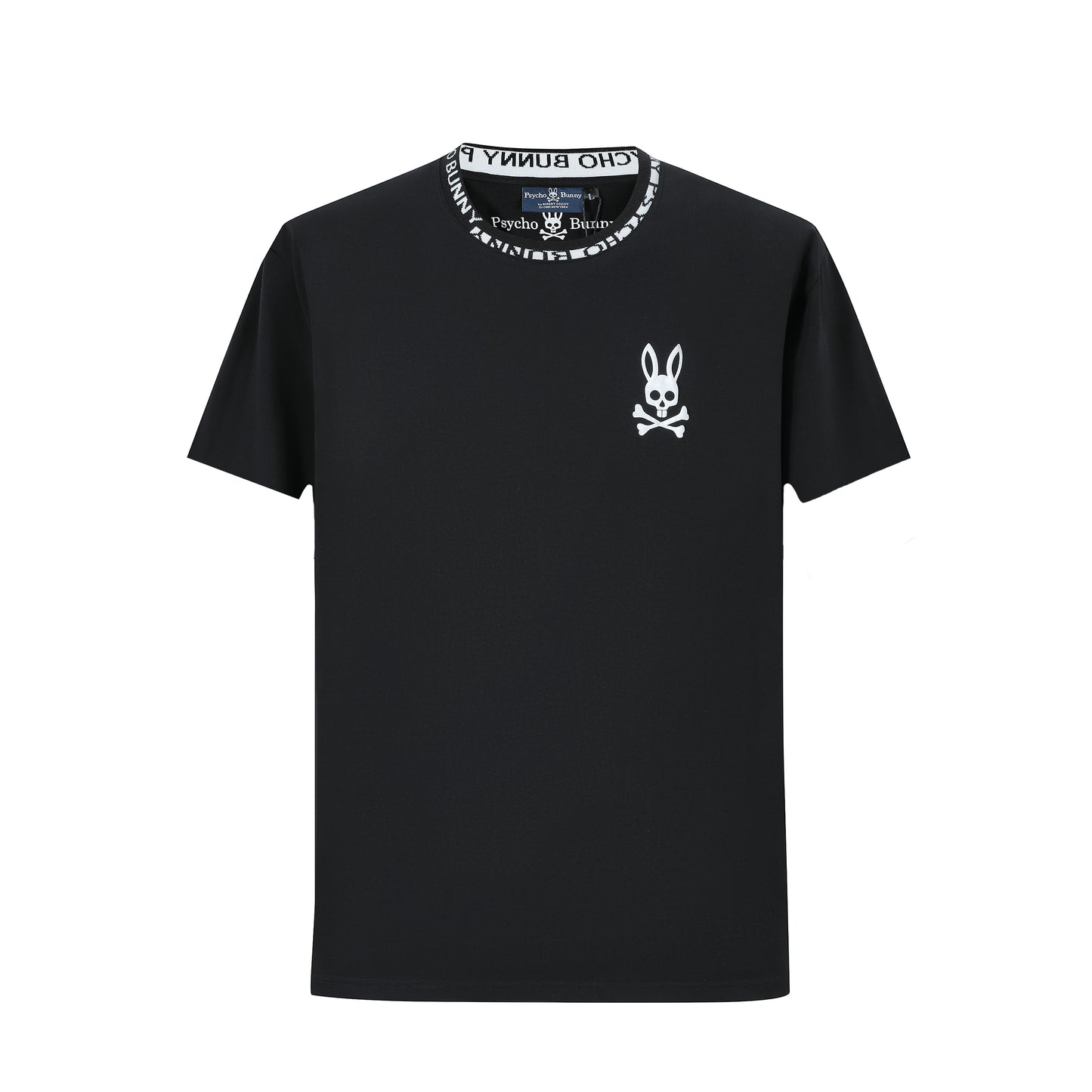 Camiseta 66623 Básica Negra Para Hombre
