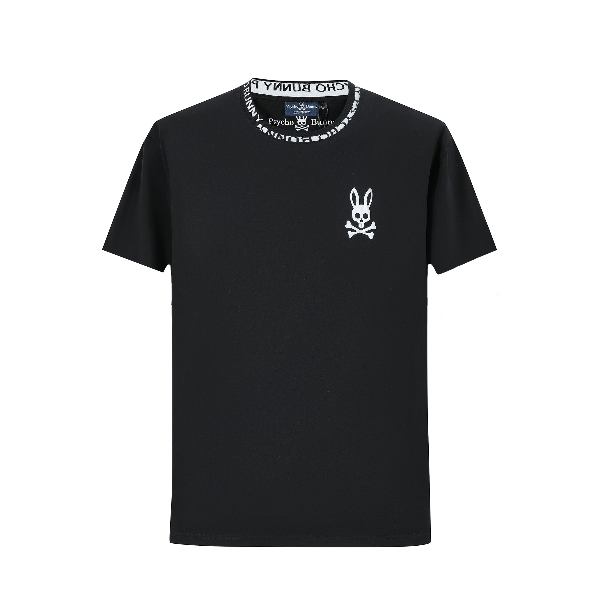 Camiseta 66623 Básica Negra Para Hombre