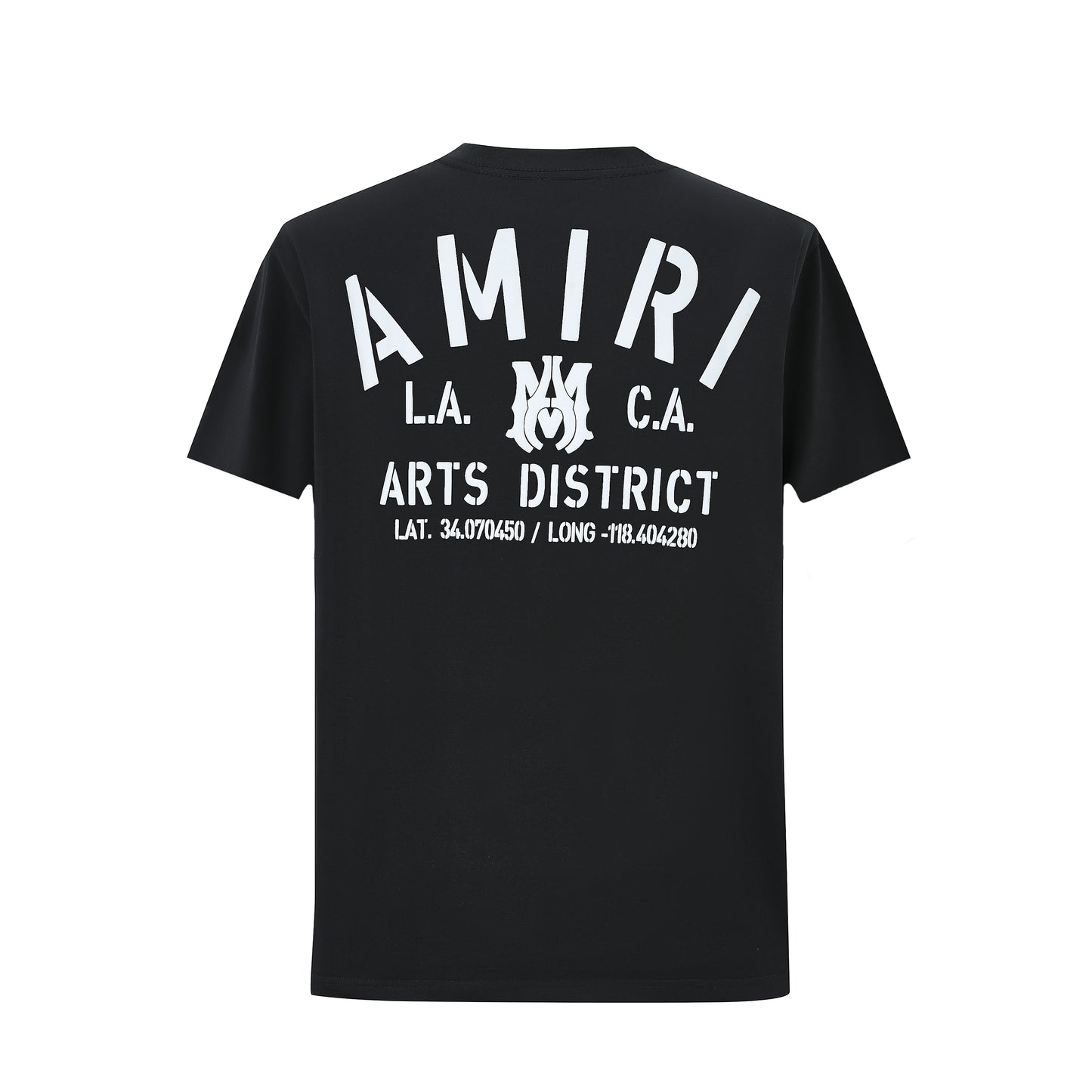 Camiseta 66641 Estampada Negra Para Hombre
