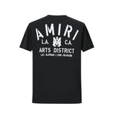 Camiseta 66641 Estampada Negra Para Hombre