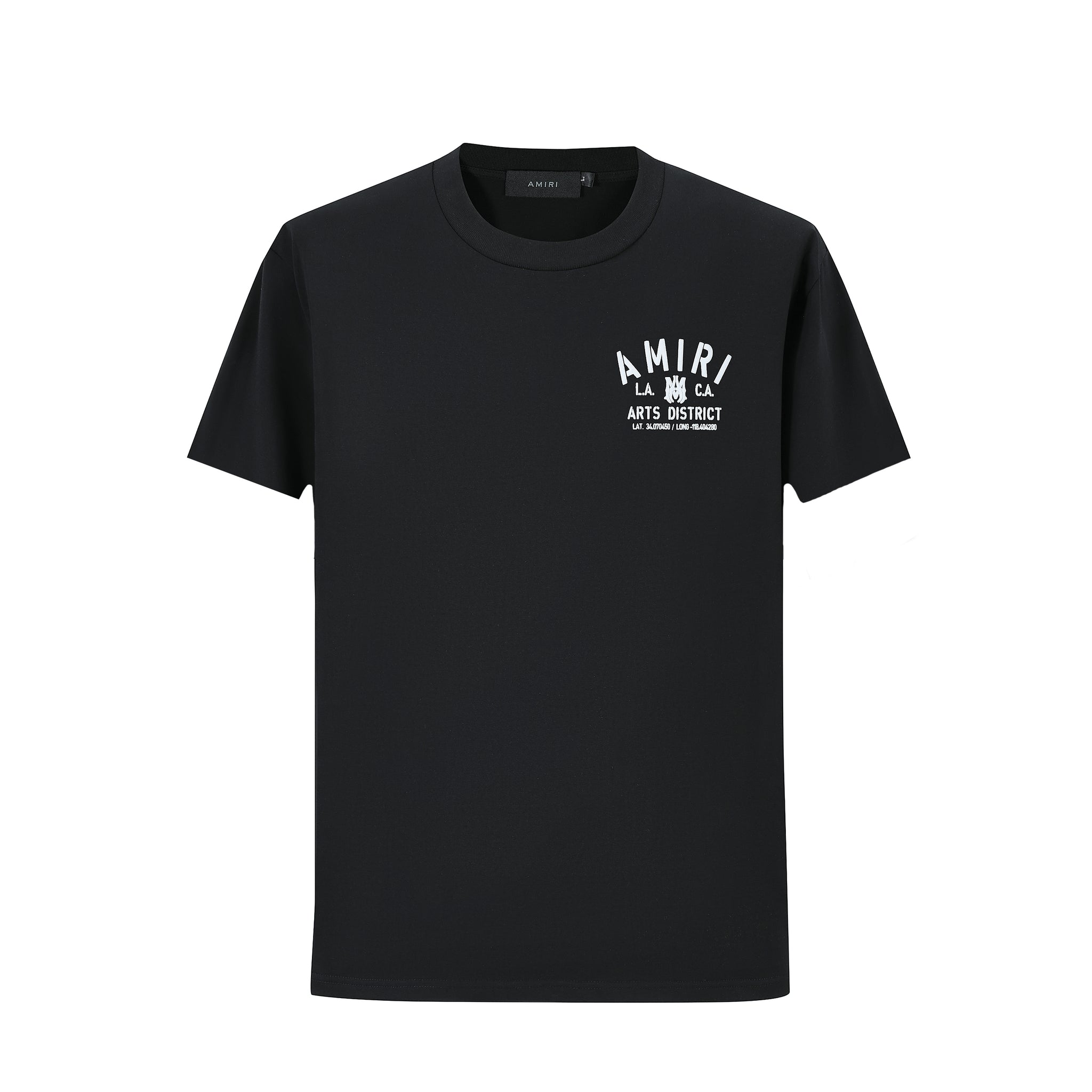 Camiseta 66641 Estampada Negra Para Hombre