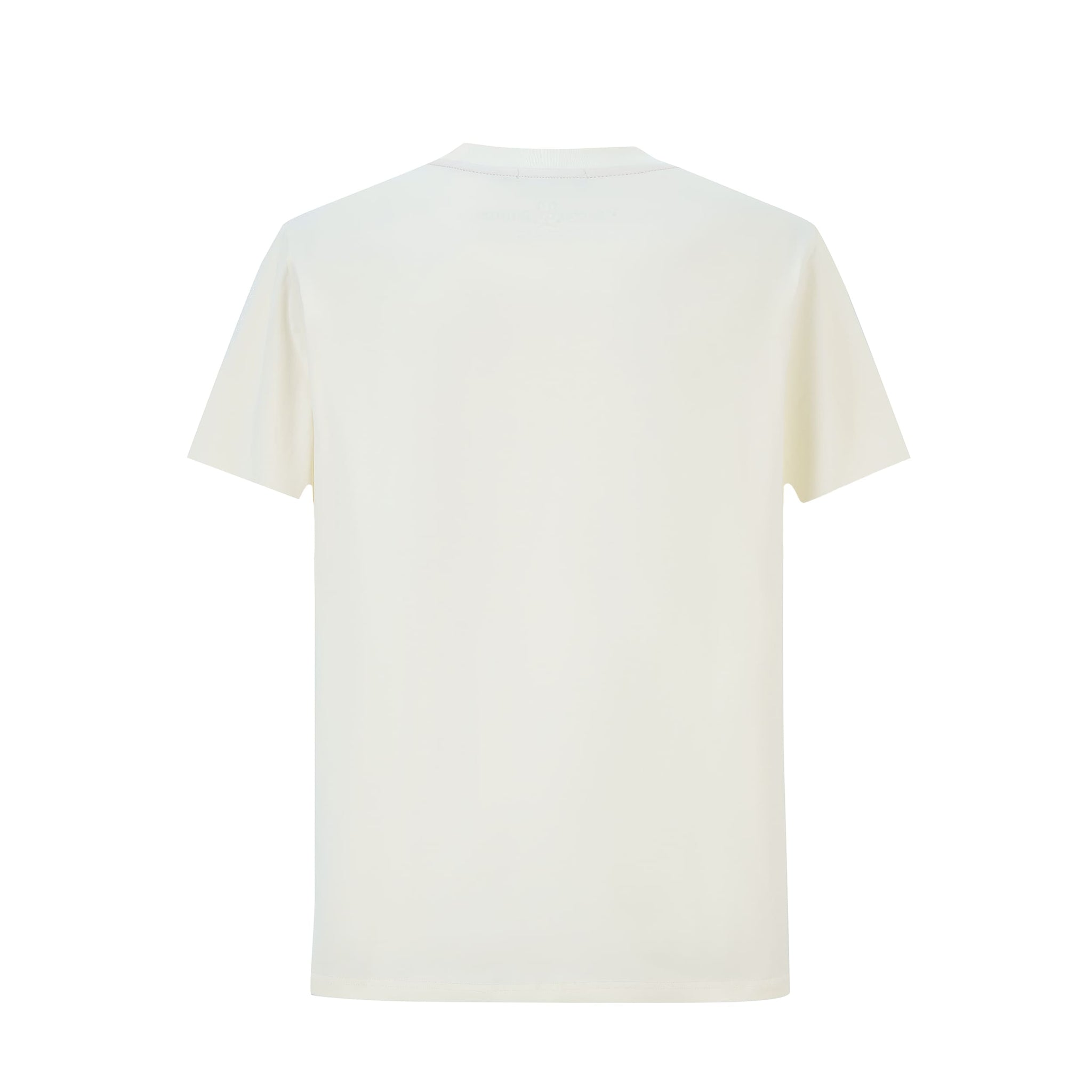 Camiseta 66643 Estampada Crema Para Hombre