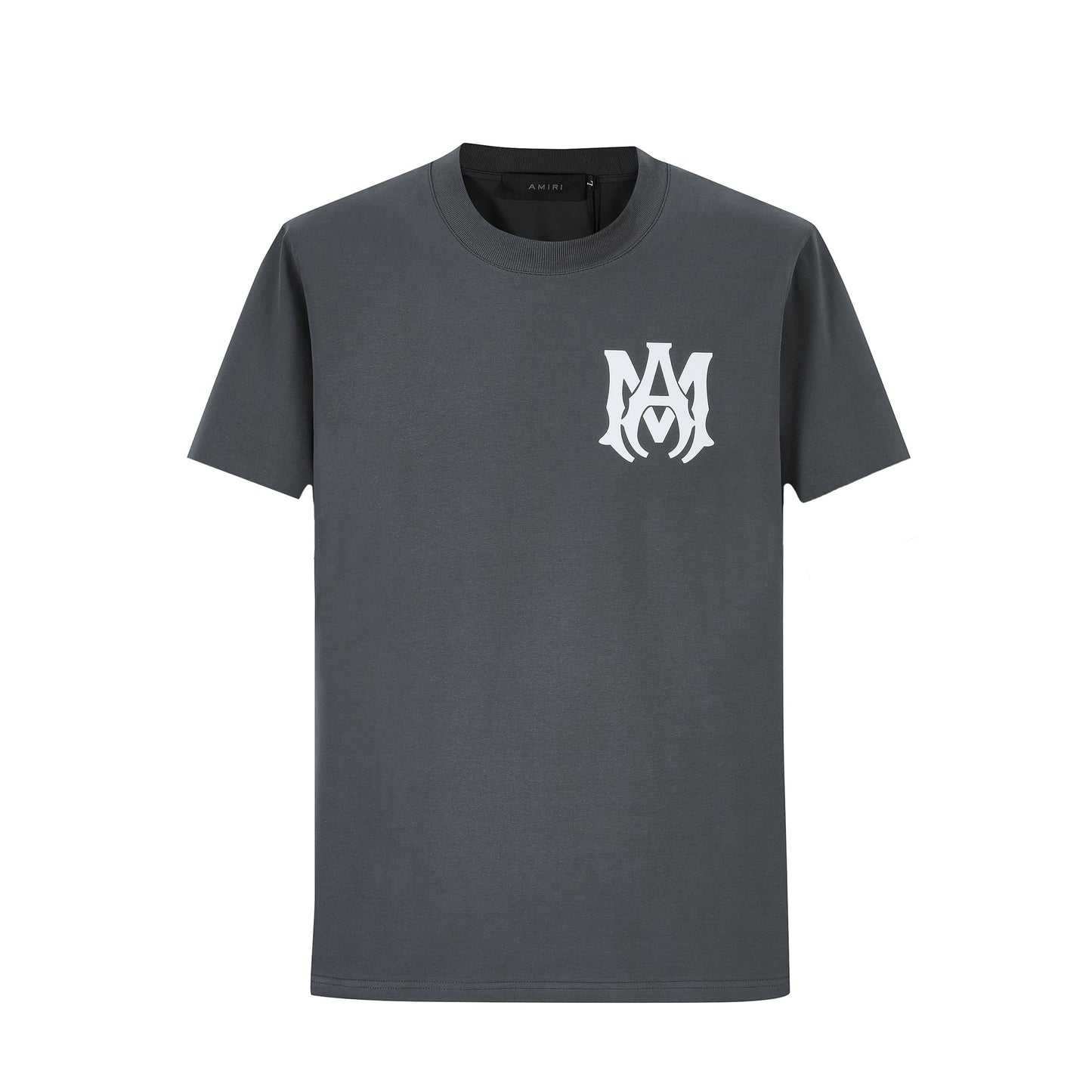 Camiseta 66642 Estampada Gris Oscuro Para Hombre