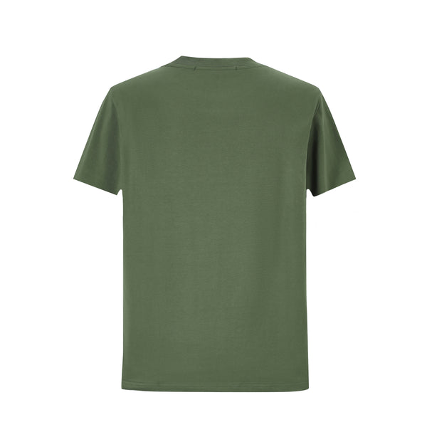 Camiseta 66640 Estampada Verde Para Hombre