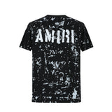 Camiseta 166058 Estampada Negra Para Hombre