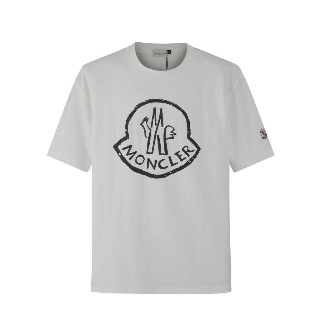 Camiseta 88552 Oversize Blanca  Para Hombre