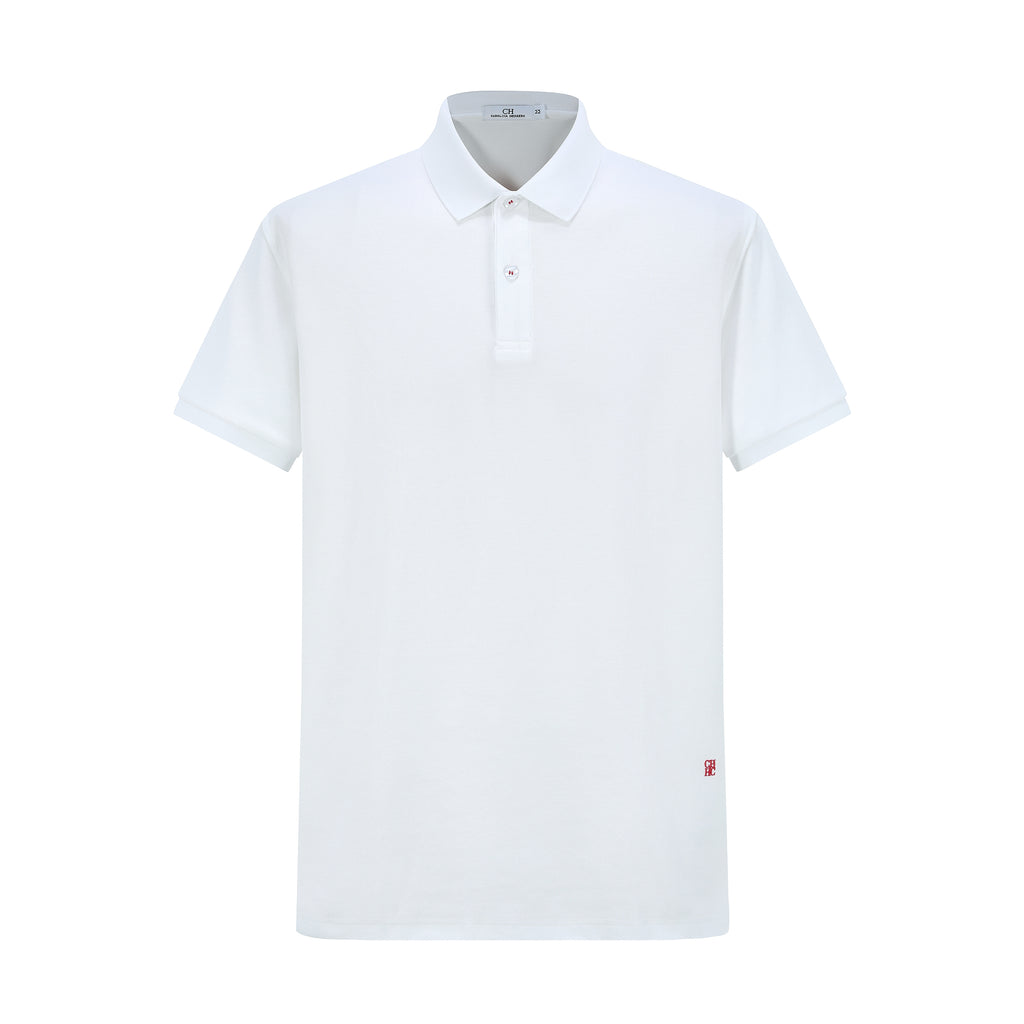 Camiseta 22330# Tipo Polo Blanca Para hombre