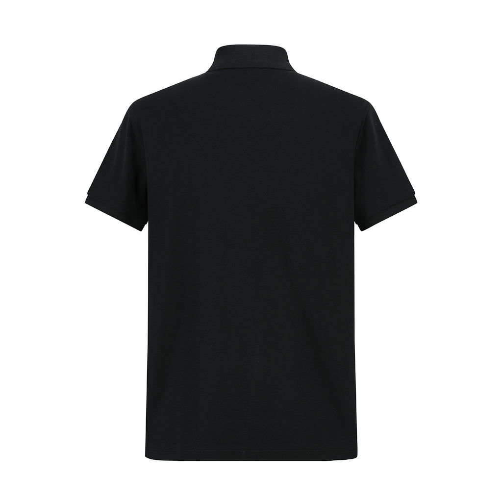Camiseta 22330# Tipo Polo Negra Para hombre