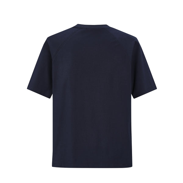 Camiseta 88757 Oversize Azul Oscuro Para Hombre