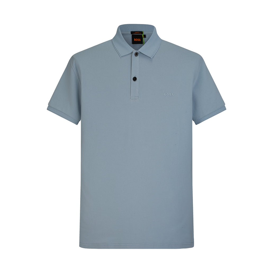 Camiseta 93001 Tipo Polo Azul Para Hombre