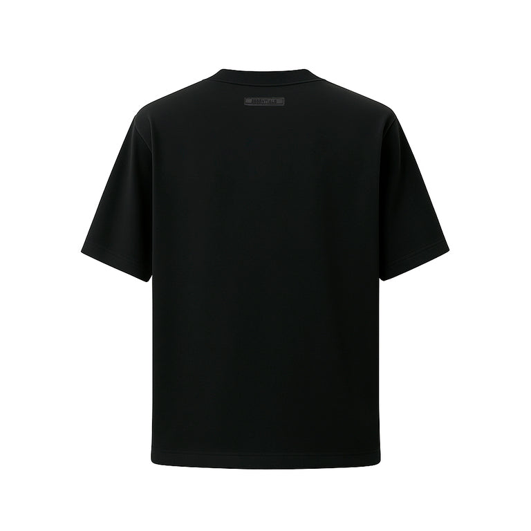 Camiseta 834037 Oversize Negra Para Hombre