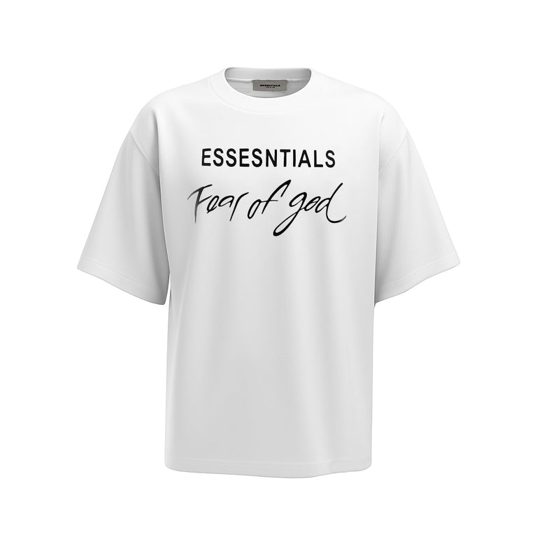 Camiseta 834037 Oversize Blanca Para Hombre