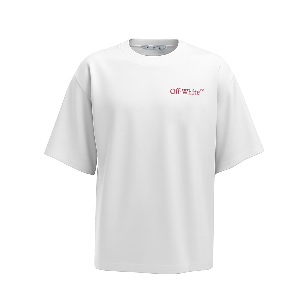 Camiseta 834029 Oversize Blanca Para Hombre