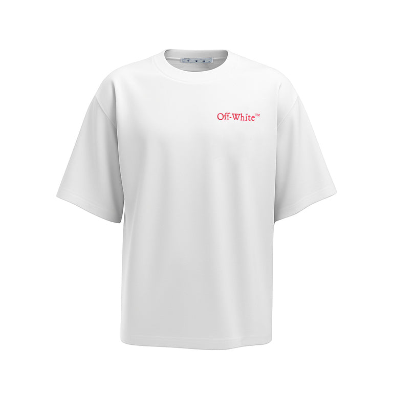 Camiseta 834029 Oversize Blanca Para Hombre