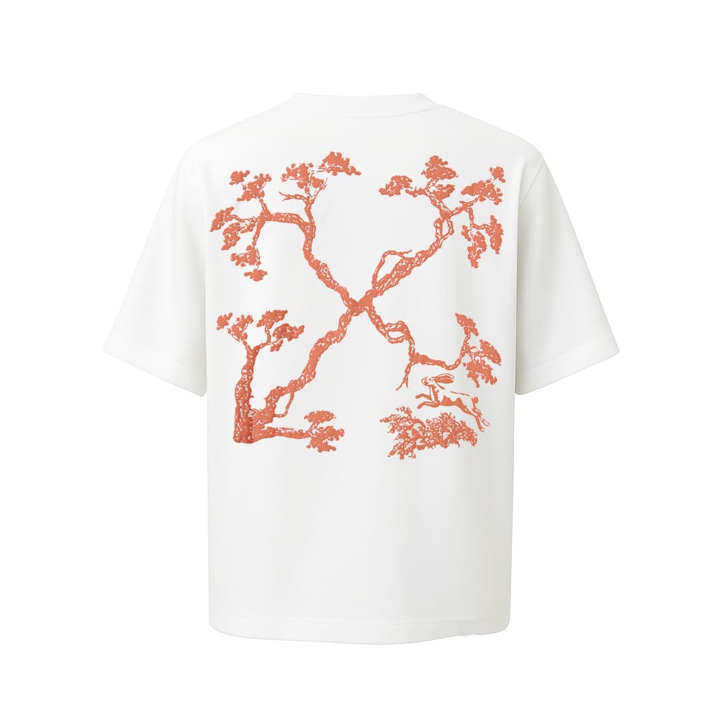 Camiseta 834029 Oversize Blanca Para Hombre