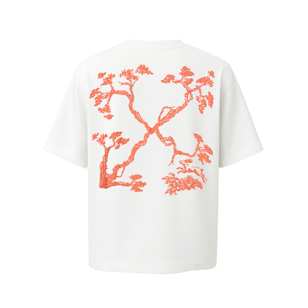 Camiseta 834029 Oversize Blanca Para Hombre