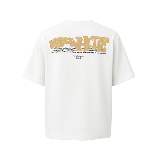 Camiseta 834027 Oversize Blanca Para Hombre