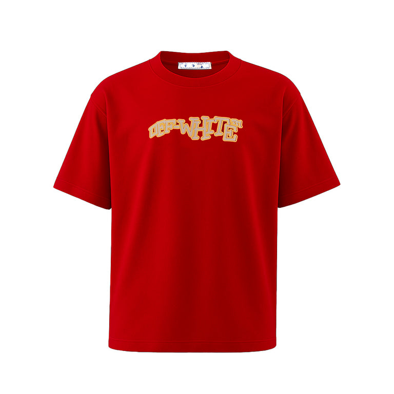 Camiseta 834027 Oversize Roja Para Hombre