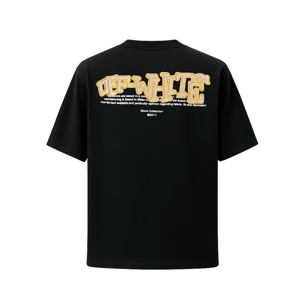 Camiseta 834027 Oversize Negra Para Hombre