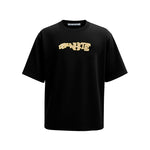 Camiseta 834027 Oversize Negra Para Hombre