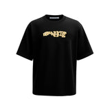 Camiseta 834027 Oversize Negra Para Hombre
