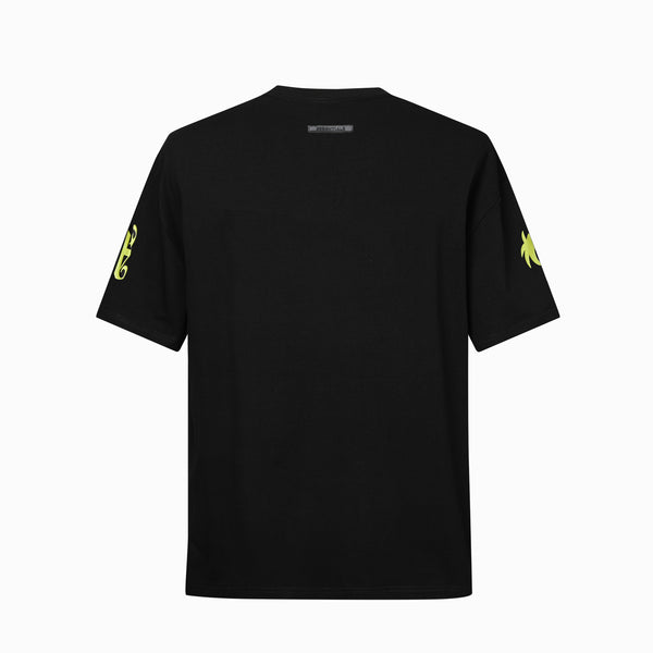 Camiseta 834028 Oversize Negra Para Hombre