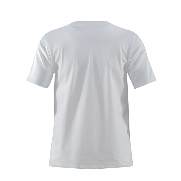 Camiseta 66636 Estampada Blanca Para Hombre