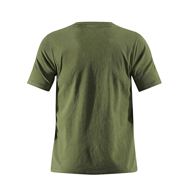 Camiseta 66636 Estampada Pickling Drak Green Para Hombre