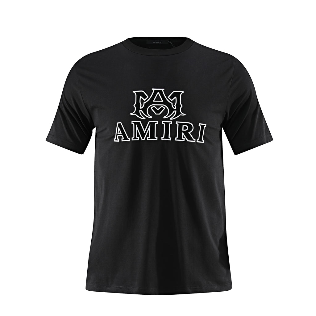 Camiseta 66636 Estampada Negra Para Hombre