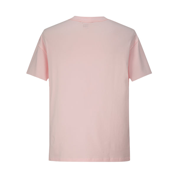 Camiseta 866038 Basica Rosa Para Hombre