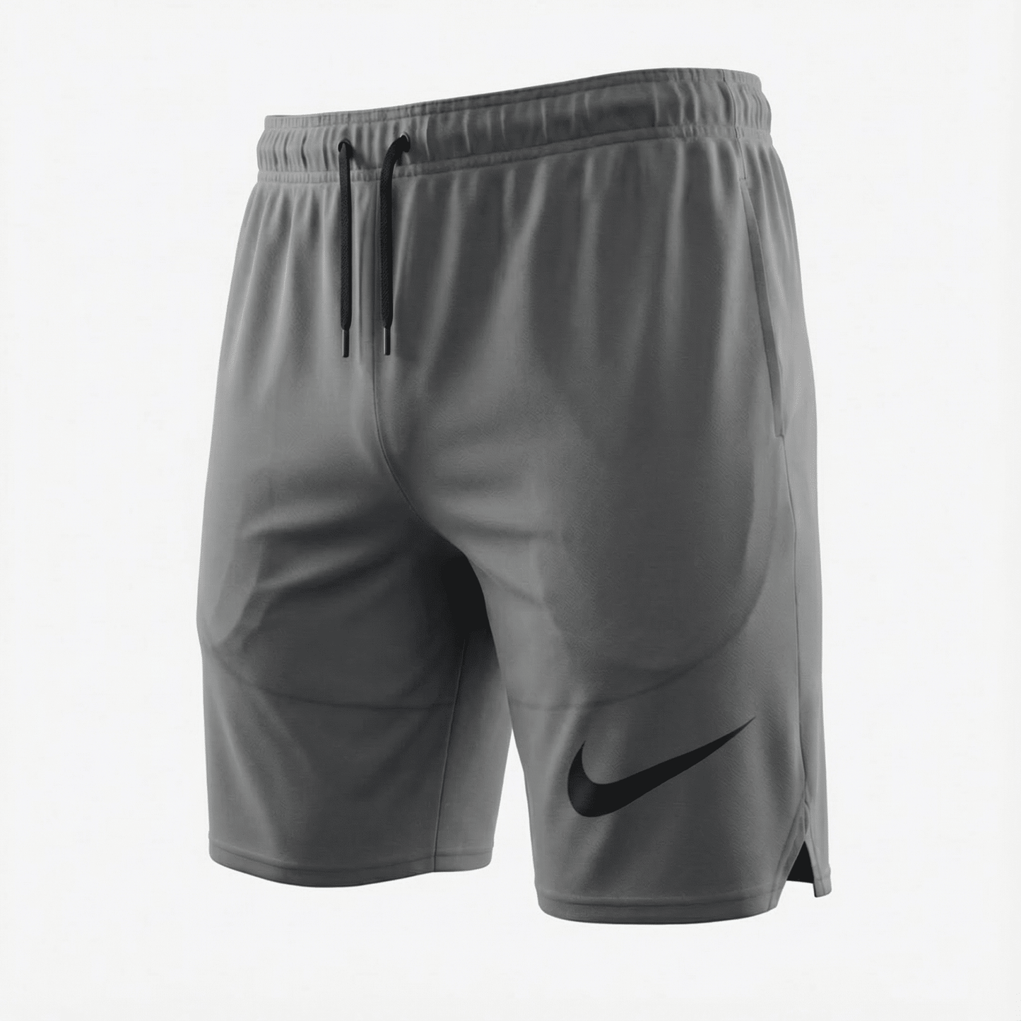 Pantaloneta Deportiva Gris Oscuro Para Hombre Ref. PAN07