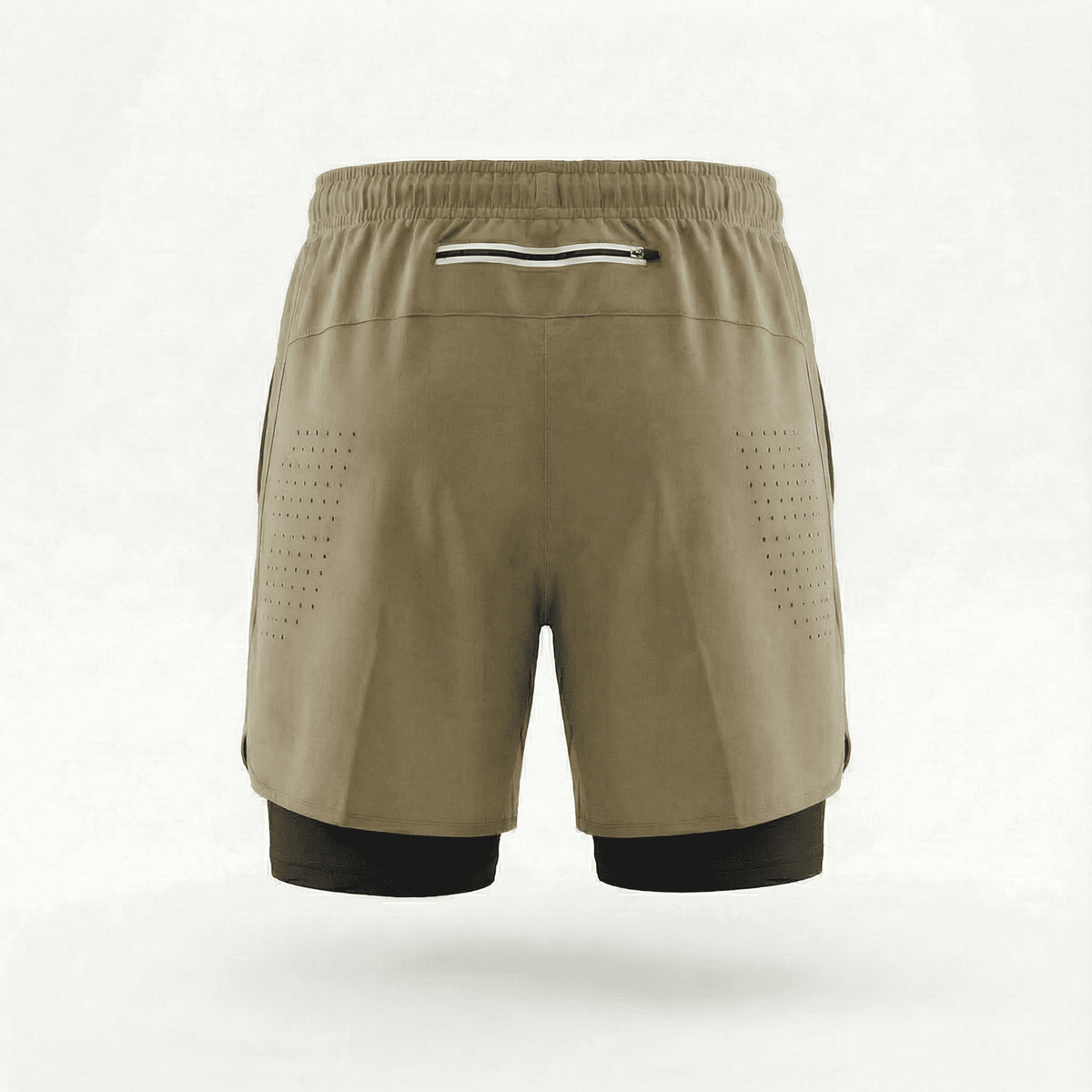 Pantaloneta Deportiva Kakhi Para Hombre Ref. PAN08 V2