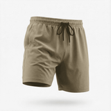 Pantaloneta Deportiva Básica Crema Para Hombre Ref. PAN08