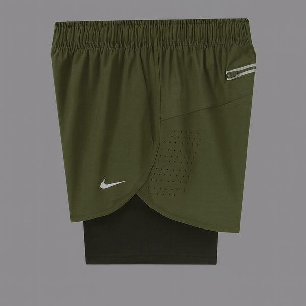 Pantaloneta Deportiva Verde Para Hombre Ref. PAN10