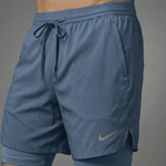 Pantaloneta Deportiva Azul Claro Para Hombre Ref. PAN40