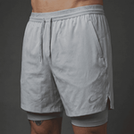 Pantaloneta Deportiva Gris claro  Para Hombre Ref. PAN40