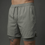 Pantaloneta Deportiva Gris Para Hombre Ref. PAN40